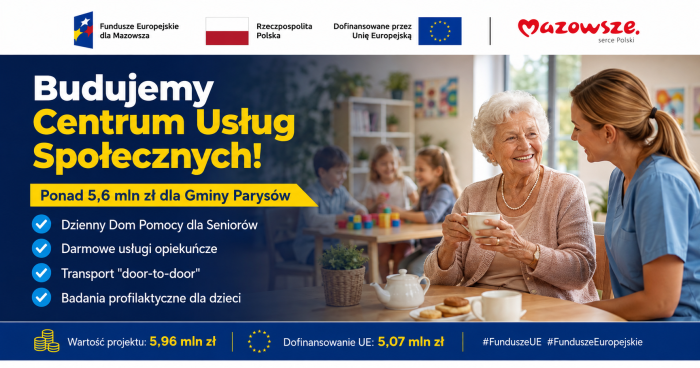 Miniaturka artykułu Centrum Usług Społecznych w Gminie Parysów